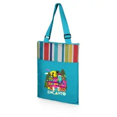 Picnic Time Encanto Vista Outdoor Blanket - Blue Stripe