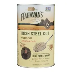 Flahavans Irish Steel Cut Oatmeal - Case of 6/28 oz