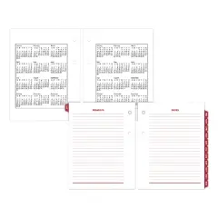 Compact Desk Calendar Refill, 3 x 3.75, White Sheets, 12-Month (Jan to Dec): 2026