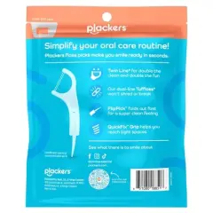 Plackers Twinline Dental Floss Picks - 150ct