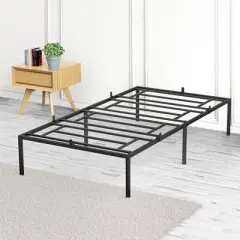 Whizmax 14 Inch Bed Frames No Box Spring Needed, Black Metal Bed Frame, Platform Bed Frame, Noise Free, Easy Assembly
