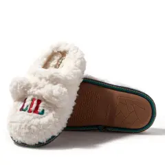 Dearfoams Kid's Lil Bear Teddy Clog Slipper