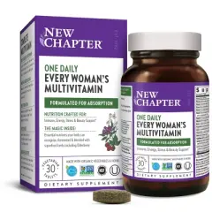 New Chapter Every Women's One Daily for Immune, Beauty + Energy Support Multivitamin Tablets - 30ct