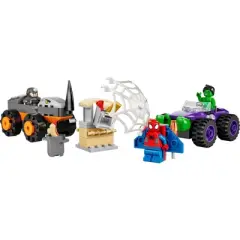 LEGO Marvel Hulk vs Rhino Monster Truck Showdown Set 10782