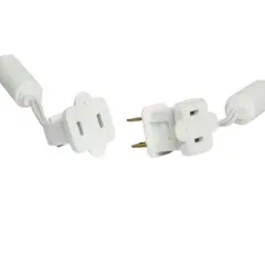 Vickerman Single Mold Wide Angle LED Christmas light set 6"Sp 25'L