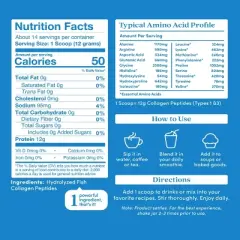 Further Food Collagen Peptides Powder - Unflavored Marine - 5.93oz