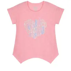 Sleep On It Girls Wild Heart 2-Piece Capri Legging Pajama Sleep Set