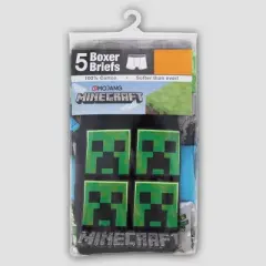 Boys' Minecraft 5pk Underwear