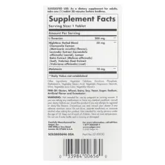 Solgar Sleep, Triple Action, 60 Tri-Layered Tablets