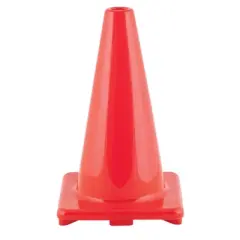 Champion Sports Hi-Visibility Flexible Vinyl Cones, 18"