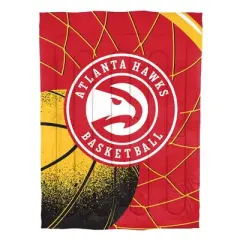 Sweet Home Collection NBA Atlanta Hawks Comforter & Pillow Sham Set