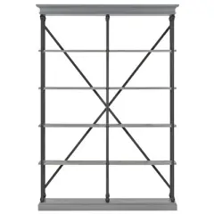 84" Belvidere 5 Shelf Bookcase - Inspire Q