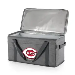 MLB Cincinnati Reds 64 Can Collapsible Cooler - Heathered Gray