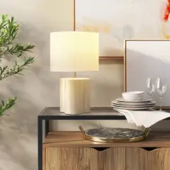 Modern Clover Table Lamp Cream - Threshold&trade;