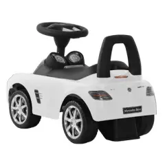 Best Ride On Cars Baby Toddler Ride-On Mercedes Benz Push Car Toy with Music, Horn Sounds and Handle, Red