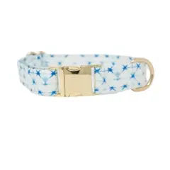 Pink Papyrus Drew Dog Collar