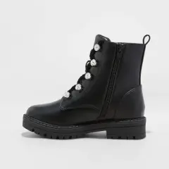 Girls' Zara Combat Boots - art class&trade; Black