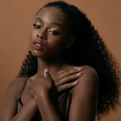 KISS Products Bare-But-Better Press-On Fake Nails - Medium Coffin - Nude - 28ct