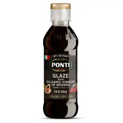 Ponti Glaze Balsamic Vinegar Modena - Case of 6 - 8.8 oz