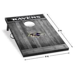 NFL Baltimore Ravens 2'x3' Cornhole Board - Gray