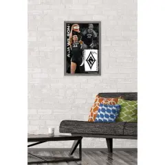 Trends International WNBA Las Vegas Aces - A'ja Wilson 24 Framed Wall Poster Prints