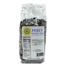 Hill's 12 oz Half Salt Sunflower Seeds - Pack of 3