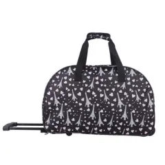 Betsey Johnson Wheeled Weekender Bag
