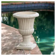 Christopher Knight Home 20" Wide Fiberglass Urn Planter