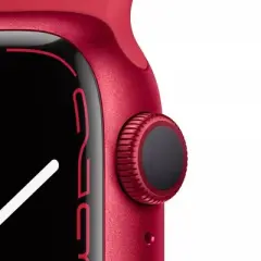 Apple Watch Series 7 GPS 45mm (PRODUCT)RED Aluminum Case with RED Sport Band (2021, 7th Generation) - Target Certified Refurbished