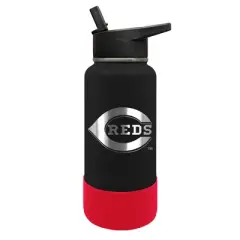 MLB Cincinnati Reds 32oz Thirst Hydration Water Bottle