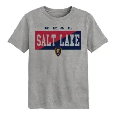 MLS Real Salt Lake Boys' Gray Poly T-Shirt