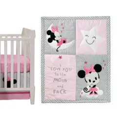 Lambs & Ivy Disney Baby Nursery Room - Minnie Mouse