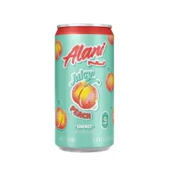 Alani Juicy Peach Energy Drink - 4pk/8.4 fl oz Cans