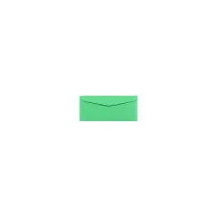 LUX #9 Regular Envelopes 3 7/8" x 8 7/8" Bright Green WS-2037-50