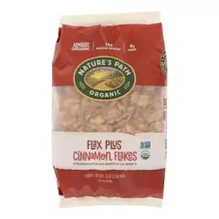Nature's Path Organic Flax Plus Cinnamon Flakes Cereal - Case of 6/32 oz