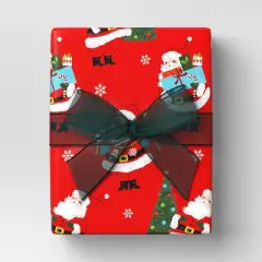 30' Christmas Fabric Ribbon Green Sheer - Wondershop&trade;