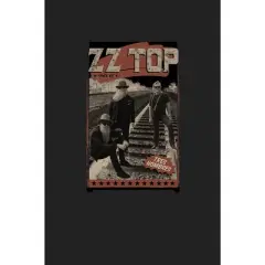 Junior's ZZ TOP Tres Hombres Poster Festival Muscle Tee
