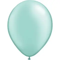 LOONBALloon 12 Pack Pearl Green Latex Balloons (11 Inch) - Birthday & More