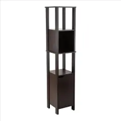 Ambassador Tall Cabinet Espresso - Organize It All