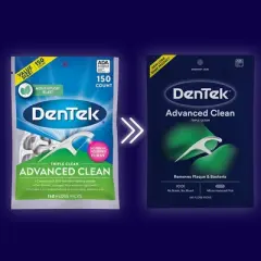 DenTek Advanced Clean Floss Picks for Tight Teeth - Mouthwash Mint