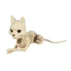 Seasons - Skeleton Cat - Halloween Decor - 5 in.