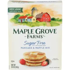 Maple Grove Farms Pancake & Waffle Mix Sugar-Free - Case of 8 - 8.5 oz