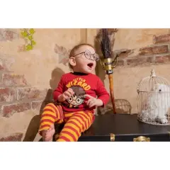  Harry Potter Baby Bodysuit T-Shirt and Pants 4 Piece Layette Set Newborn to Infant 