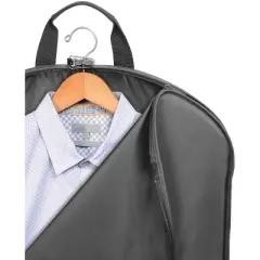 WallyBags 45" Deluxe Extra Capacity Travel Garment Bag with two accessory