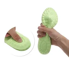 Unique Bargains Cloud Shoe Inserts Fit Shoe Camouflage Gray Green 1 Pair