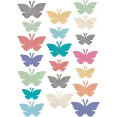Teacher Created Resources&reg; Home Sweet Classroom Butterflies Accents, Assorted Sizes, 60 Per Pack, 3 Packs