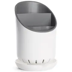 The Lakeside Collection Cutlery Holder with Drip Tray