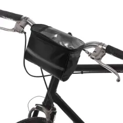 Unique Bargains Bike Handlebar Storage Bag 1 Pc