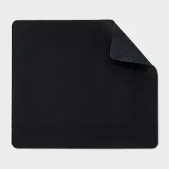 Mouse Pad - dealworthy&trade; - Black: Oversized Desk Accessory, Polyester Material