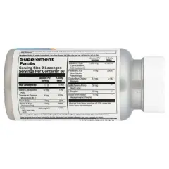 KAL GABA L-Theanine Stress B, Mango Tangerine, 100 Lozenges